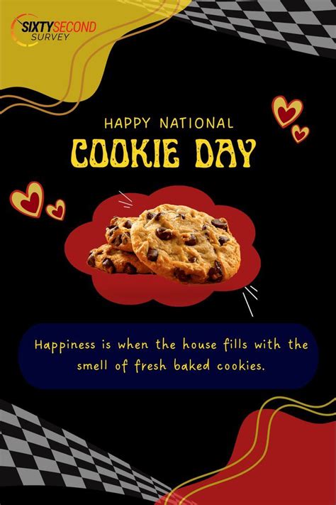Happy National Cookie Day National Cookie Day Fresh Baked Cookies
