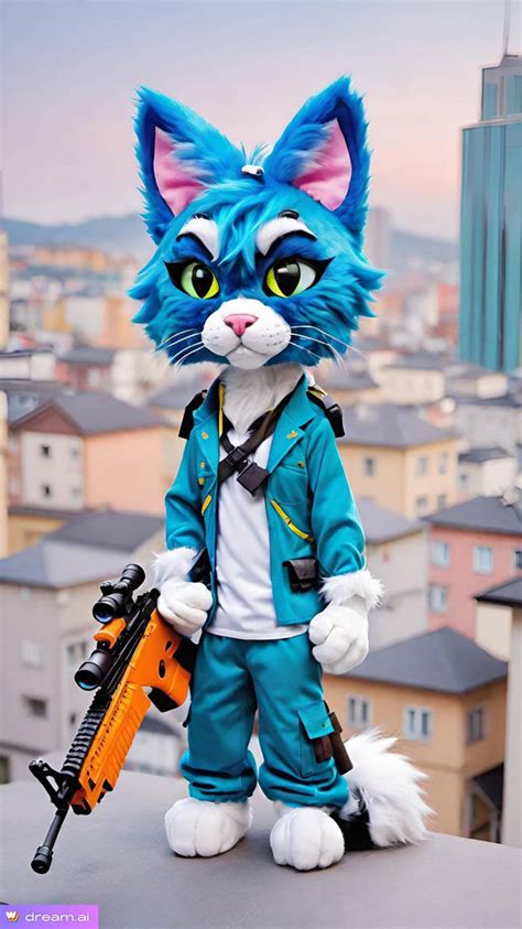 Ai Blue Cat Fursuit By Amirulcat On Deviantart