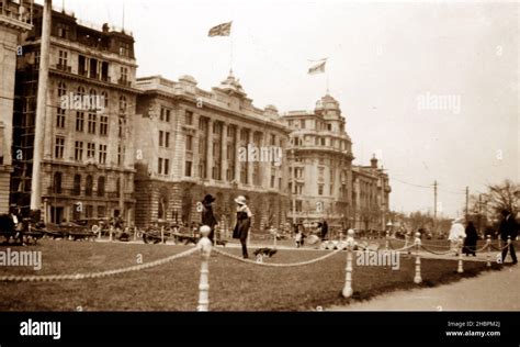 The Bund Shanghai China Early 1900s Stock Photo Alamy