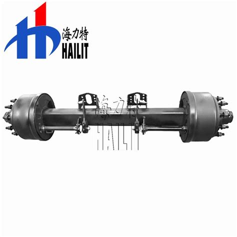 Germany Type Axle 12t 14t 16t 18t Spoke Type Axle For Semi Trailer