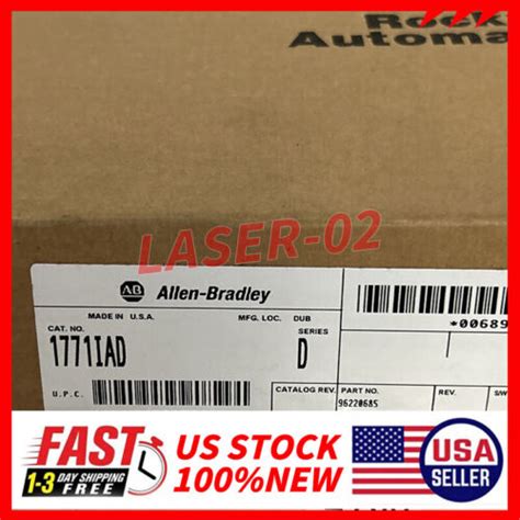 Allen Bradley Iad Ser D Plc Digital Input Module New Factory