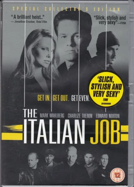 The Italian Job Starring Mark Whalberg Special Collectors Edition