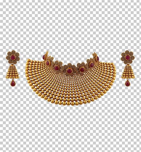 Necklace Earring Jewellery Kundan Choker PNG Clipart Chain Charms