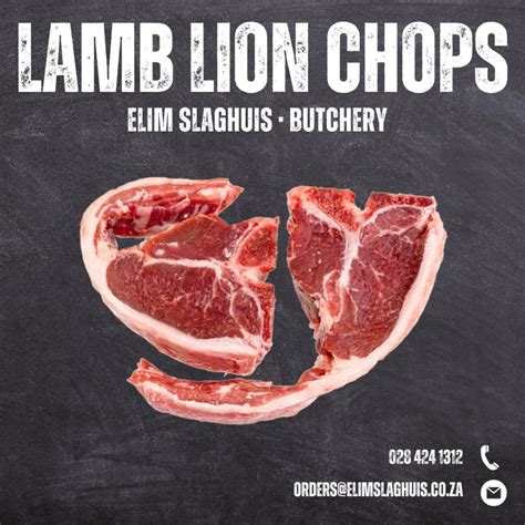 Lamb Loin Chops Elim Slaghuis