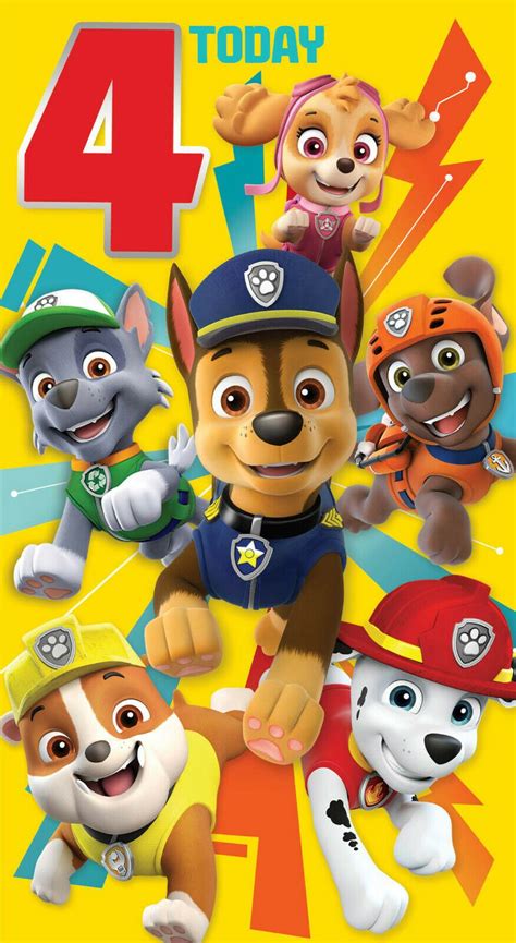 Birthday 7 4 Paw Patrol Artofit