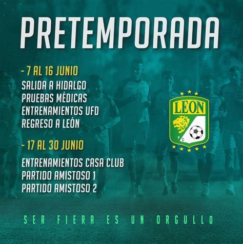 Club Le N Este Lunes Iniciar La Pretemporada Del Club Le N Para El