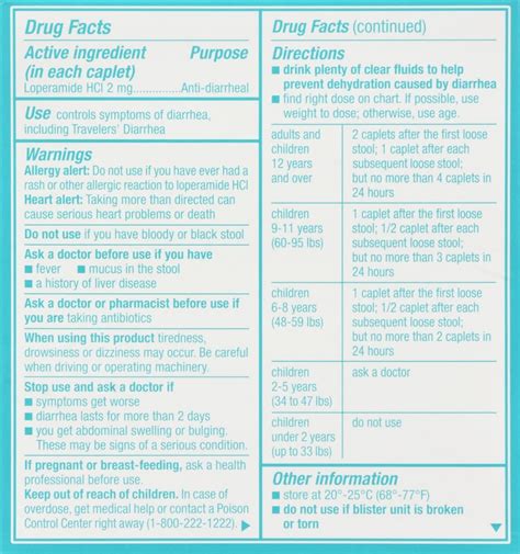 Imodium A D Anti Diarrheal Caplets Optum Store Optum Store