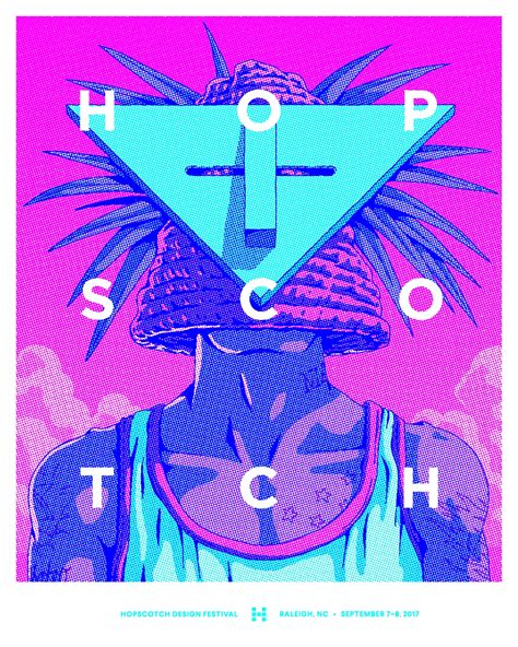 Hopscotch Design - poster - WNW