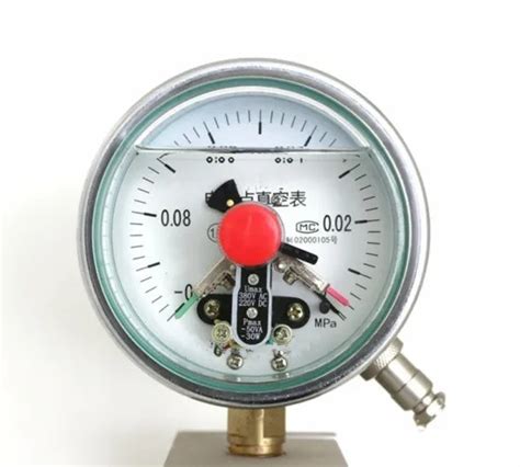 Vibration Resistant Electric Contact Pressure Gauge With Oil China