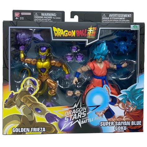 Figura Goku Ssgss Vs Golden Freezer Dragon Stars Battle Pack Bandai