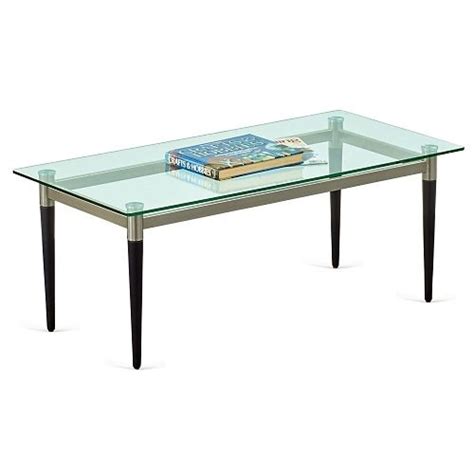 Parkside Coffee Table 40w X 20d Coffee Table Tempered Glass