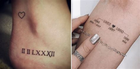 Top 45 Tatuajes Con Fechas Abzlocal Mx