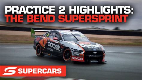 Practice 2 Highlights OTR SuperSprint Supercars 2021 YouTube