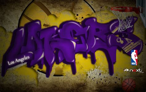 Graffiti Lakers by KevinJohann on DeviantArt