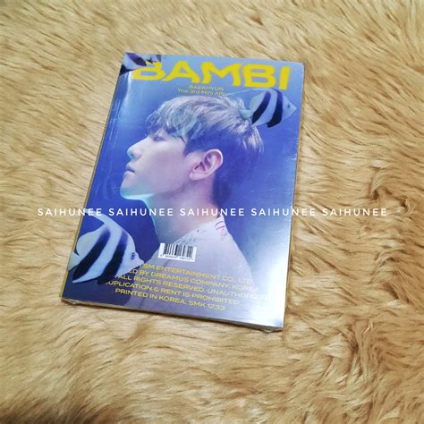 Bambi Baekhyun Rd Mini Album Photobook Ver Bambi Ver Sealed