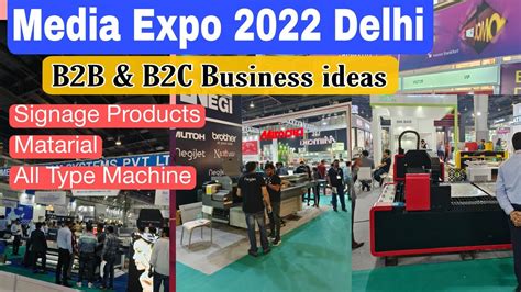 Media Expo 2022 Delhi Signage Machine Exhibitions 2022 Mediaexpo2022