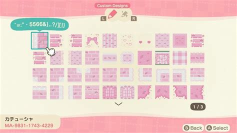 Adorable Pink Paths Acnh Animal Crossing Animal Crossing Wild World