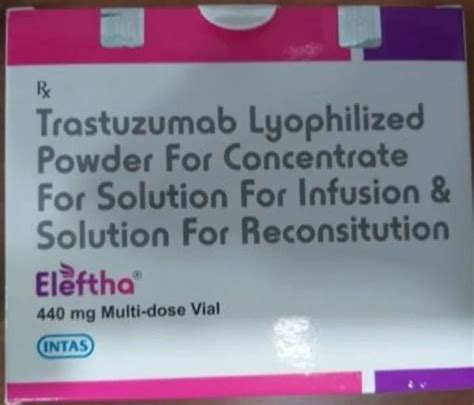 Eleftha Mg Trastuzumab Injection At Rs Vial Trastuzumab