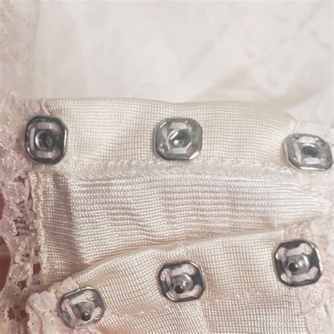 Jcpenney Intimates Sleepwear Vintage Jc Penny Womens Satin And Lace Bodysuit Lingerie Size