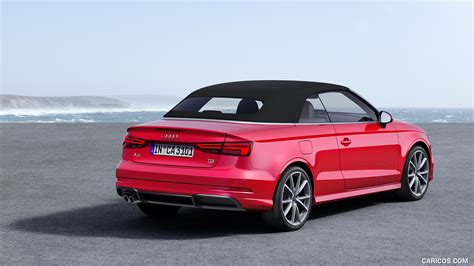 Audi A Cabriolet Color Misano Red Top Closed Hd Wallpaper