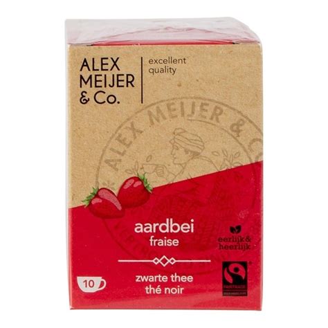 Thee Alex Meijer Aardbeien Fairtrade X X Gram Online Kopen