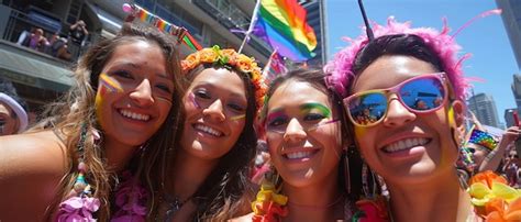 Premium Photo Float Selfie Giant Selfie Stick On Gay Pride Parade