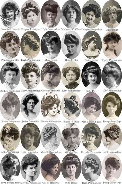 50 Edwardian Pompadour Gibson Girl Hairstyles Sew Historically