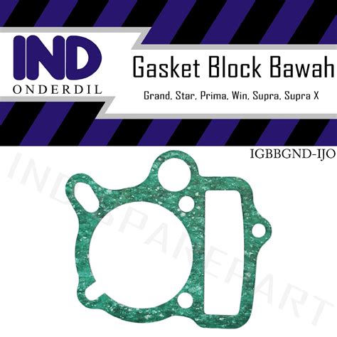 Jual Gasket Paking Packing Block Blok Bawah Seher Cylinder Silinder