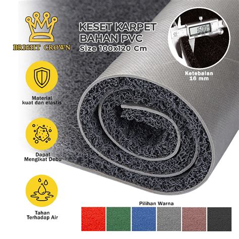 Jual Bright Crown Karpet Keset Mie Bihun Pvc X Cm Anti Slip Tebal