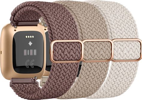 Amazon Jewelry Bling Bands Compatible With Fitbit Versa Band