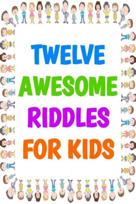 12 Awesome Riddles For Kids With Answers Can You Solve Them All Kids