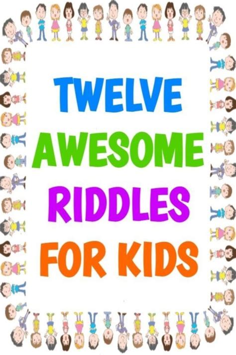 Riddles For Kids With Answers Artofit