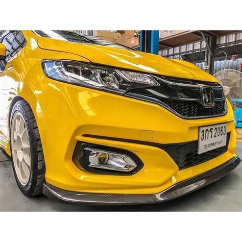 Honda Jazz Gk Thai Rs Front Lip With K Color Paint