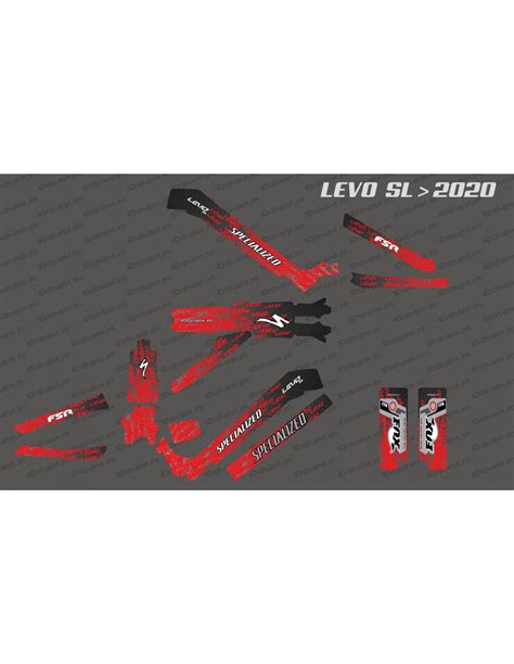 Kit déco LEVO Edition Full Rouge Specialized Levo SL après 202