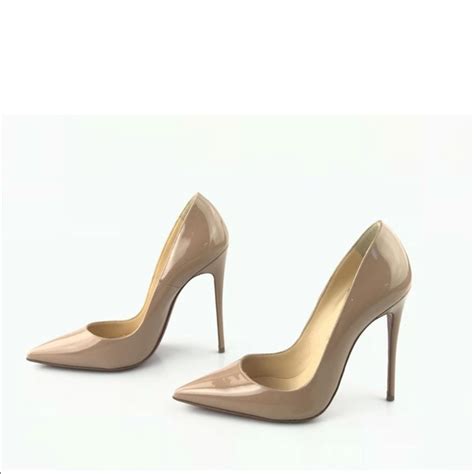 Christian Louboutin Shoes Christian Louboutin So Kate In Nude Patent Poshmark