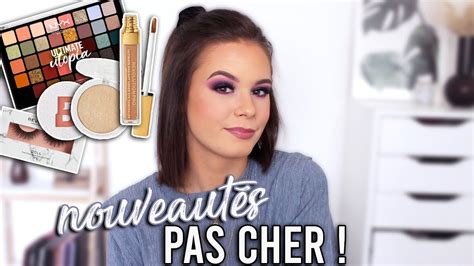 TEST nouveautés make up à petits prix YouTube