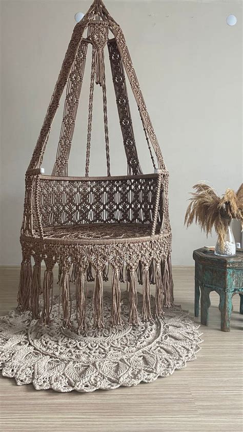 Hanging Chair Macrame Swing H Ngesessel Swing Chair Macrame Swing