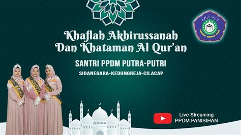 LIVE HAFLAH AKHIRUSSANAH KHOTMIL QUR AN JUZ AMMA BINNADZOR 30