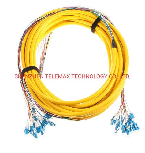 Customized Fibers Single Mode Breakout Fiber Optic Cable Fiber