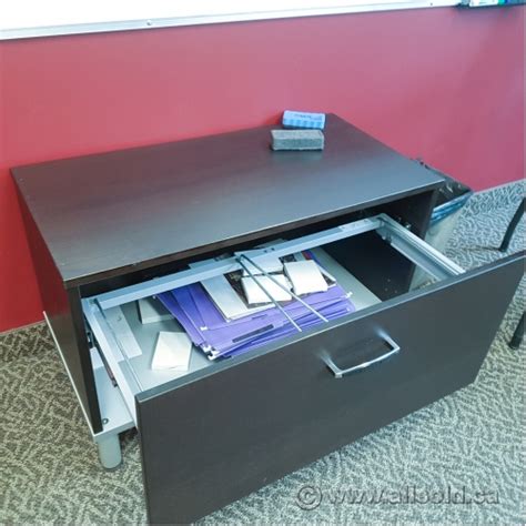 Espresso Single Drawer Lateral File Cabinet - Allsold.ca - Buy & Sell ...