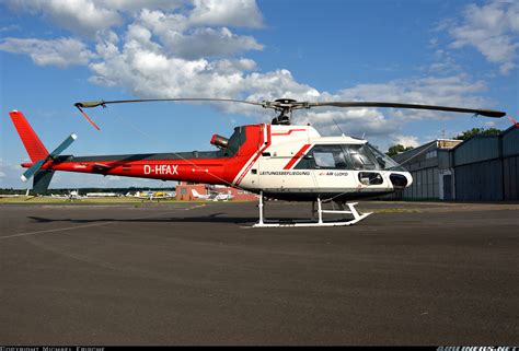 Eurocopter As 350b 2 Ecureuil Fjs Helicopter Lufttransport Aviation