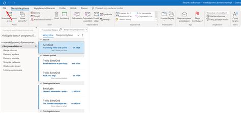 Jak Skonfigurowa Poczt W Microsoft Outlook Domenomania Pl