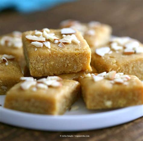 Besan Burfi with Condensed Milk (Dairy-free) - Chickpea flour Fudge ...