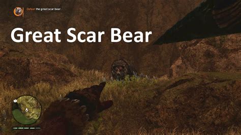 Far Cry Primal PS4 Gameplay Great Scar Bear Hunt And Tamed YouTube