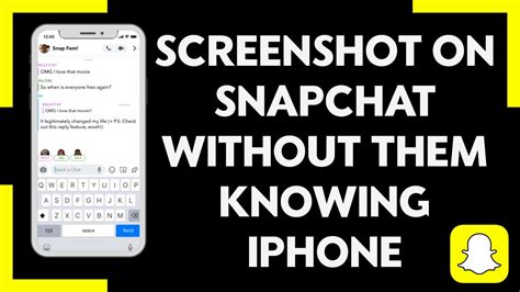 How To Screenshot On Snapchat Without Them Knowing Iphone Super Easy