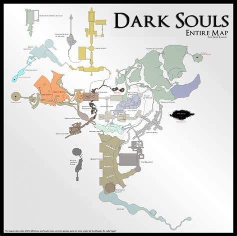 How Does This Map Of Bloodborne Stack Up Against The Dark Souls Map