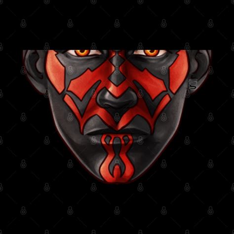 Darth Maul Mask - Star Wars - Mask | TeePublic