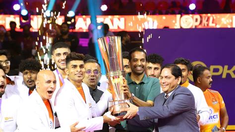 Pkl Season Final Highlights Puneri Paltan Crowned Champion After