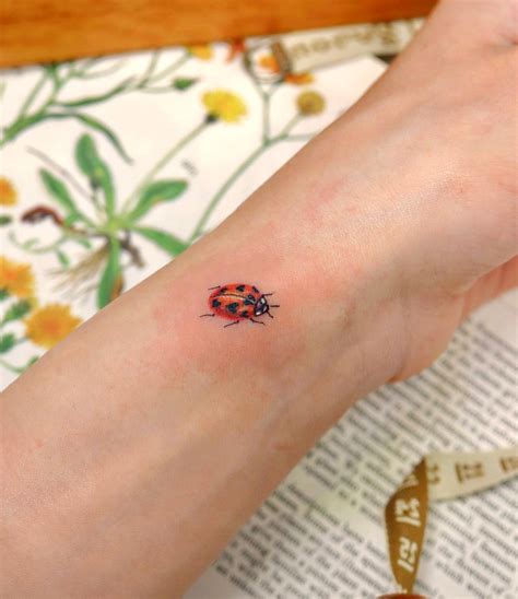 Ladybug Tattoo Meanings And Irresistible Inkspo Ideas