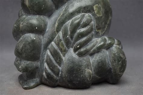 North West Coast Indian Stone Carving Charlie Inukpuk